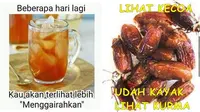 7 Meme Godaan Puasa Ramadan Ini Kocak, Bikin Salah Fokus (sumber: Instagram.com/meme_ramadhan_2019 dan 1cak.com)