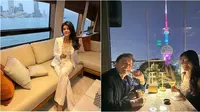 6 Potret Mewah Perayaan Ultah Farah Quinn ke-45 di Hong Kong dan Shanghai