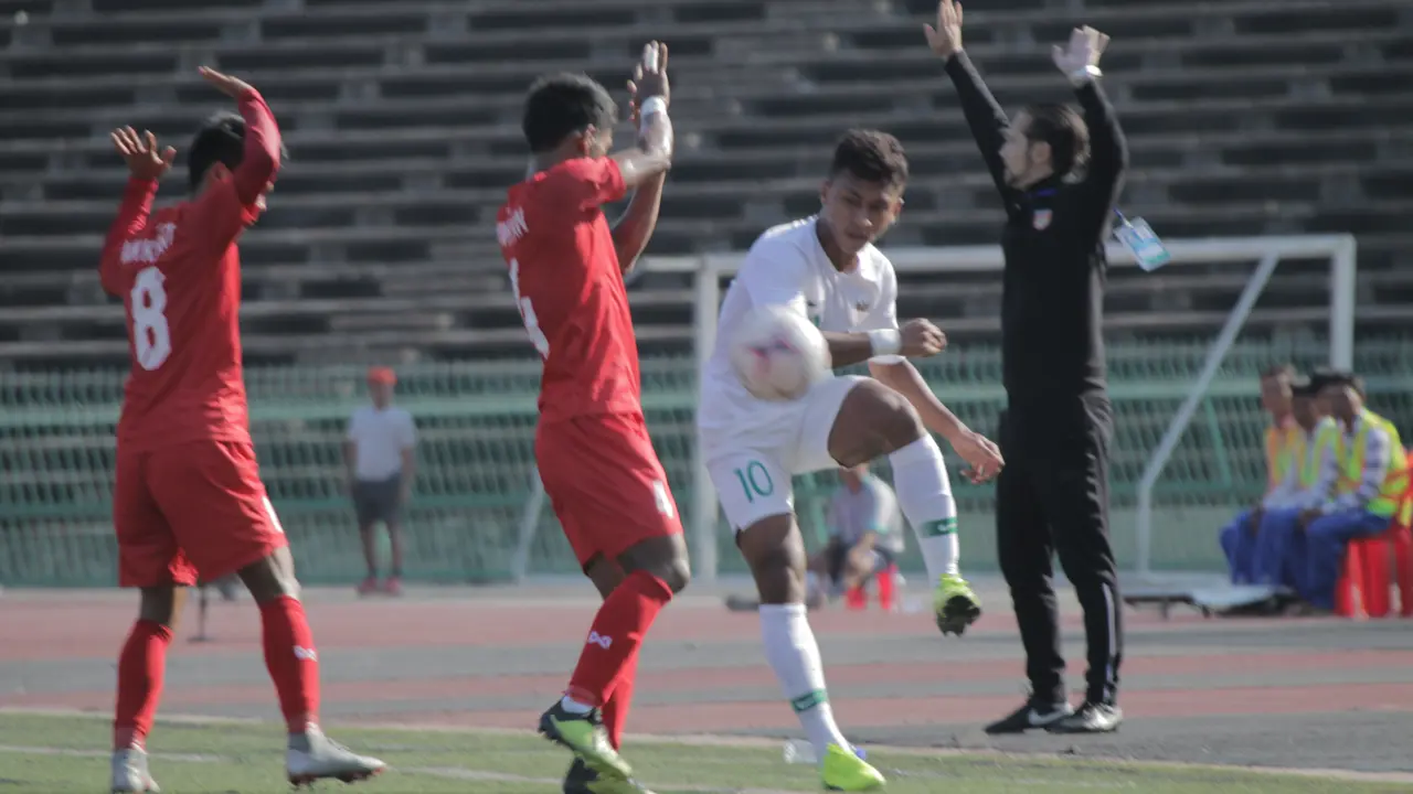 Timnas Indonesia U-22 Vs Myanmar U-22