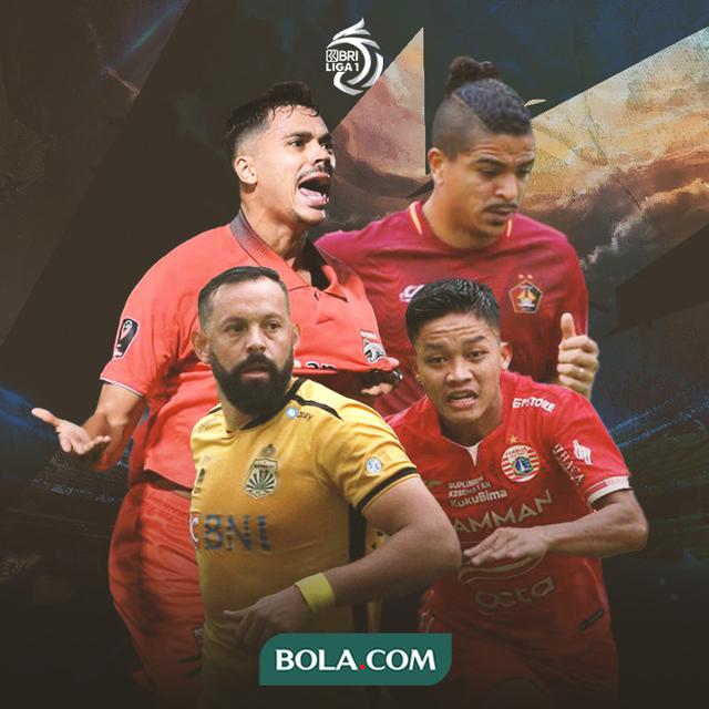 Liga 1 - Matias Mier, Ilham Rio Fahmi, Anderson Nascimento, Matheus Pato