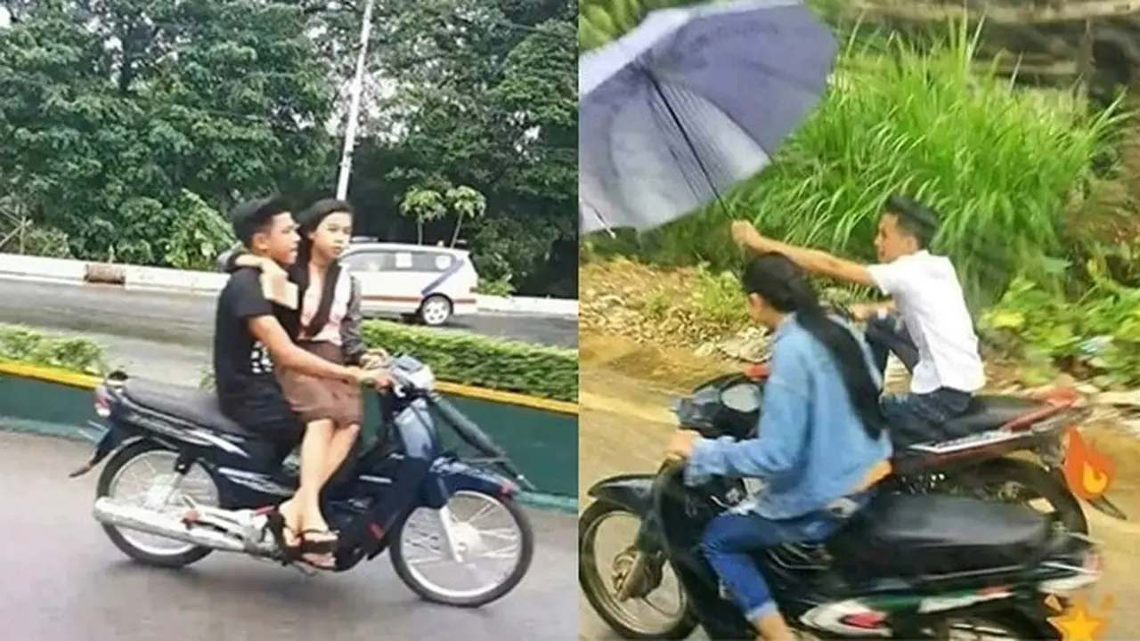 4 Kelakuan Budak Cinta di Jalanan Ini Bikin Tepuk Jidat