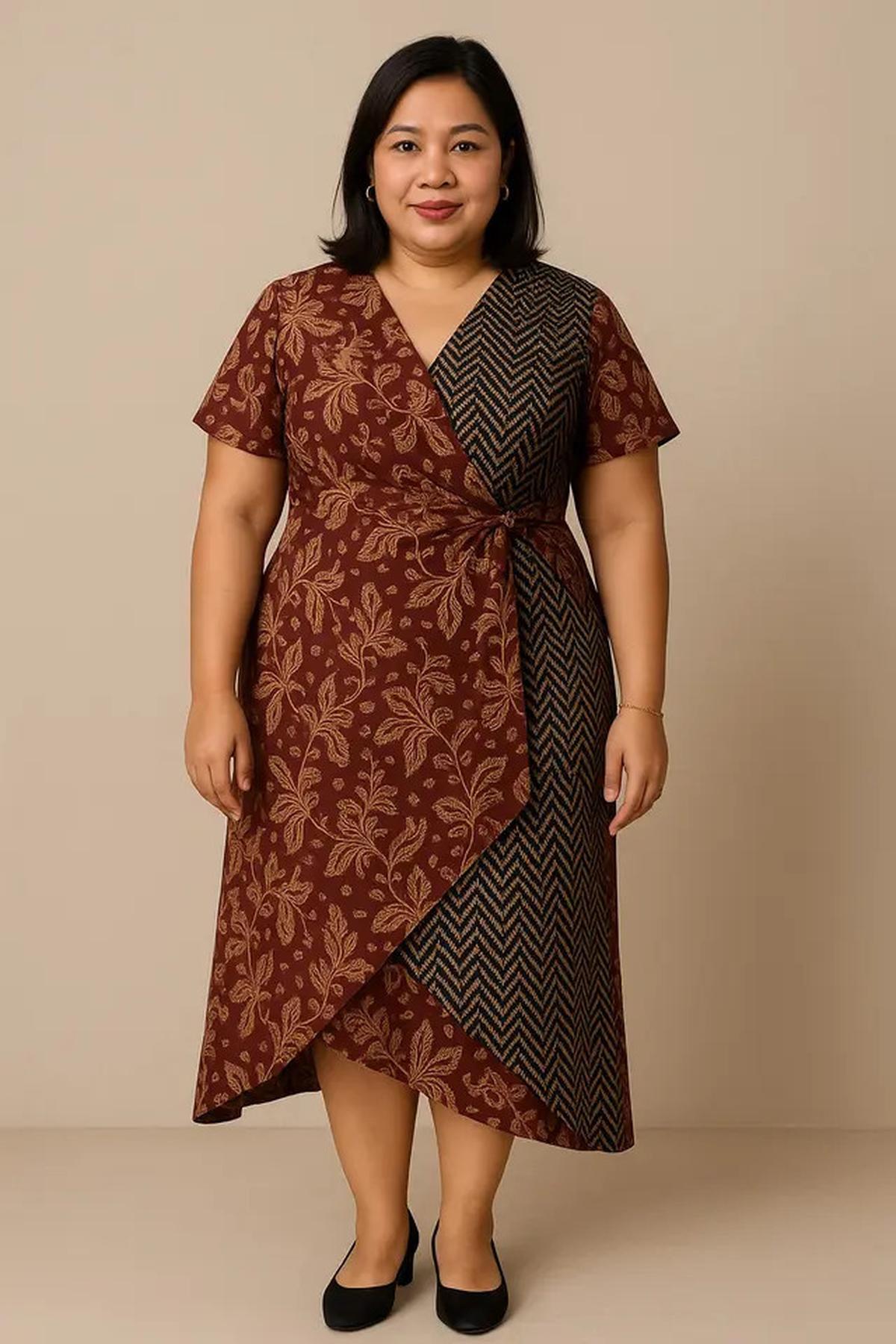 7 Model Baju Batik Wanita Gemuk agar Terlihat Ramping, Rahasia Siluet Elegan tanpa Diet Ketat