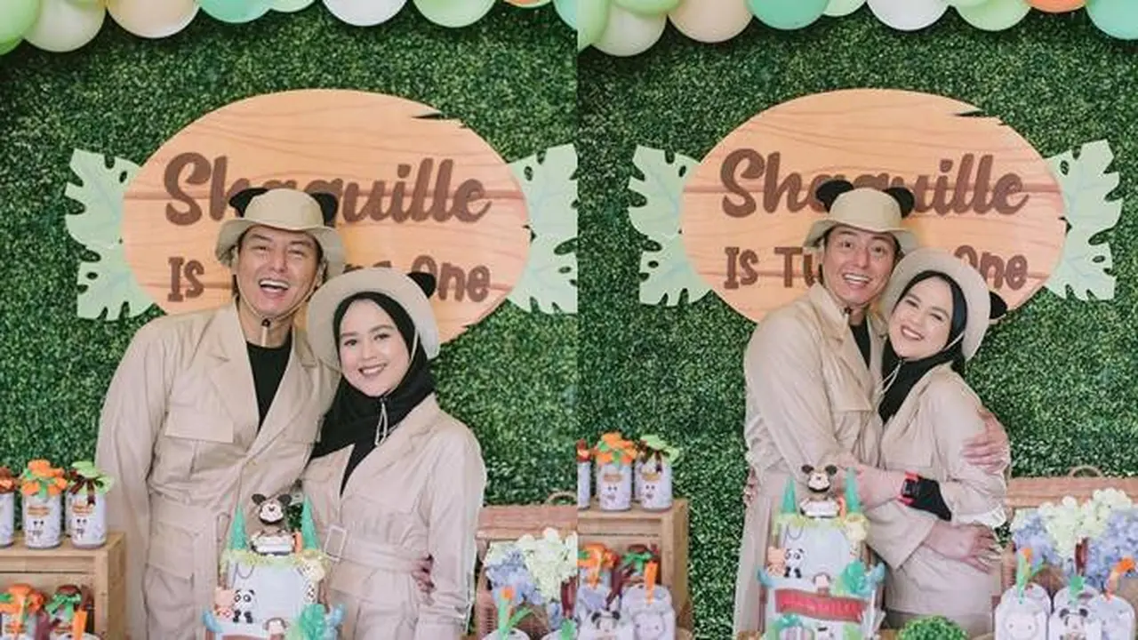 7 Momen Ulang Tahun Pertama Baby Shaquille, Putra Cut Meyriska dan Roger Danuarta