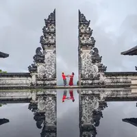 Lydia Kandou dan David Sumendap menikmati liburan di Bali [instagram/lydiakandou_]