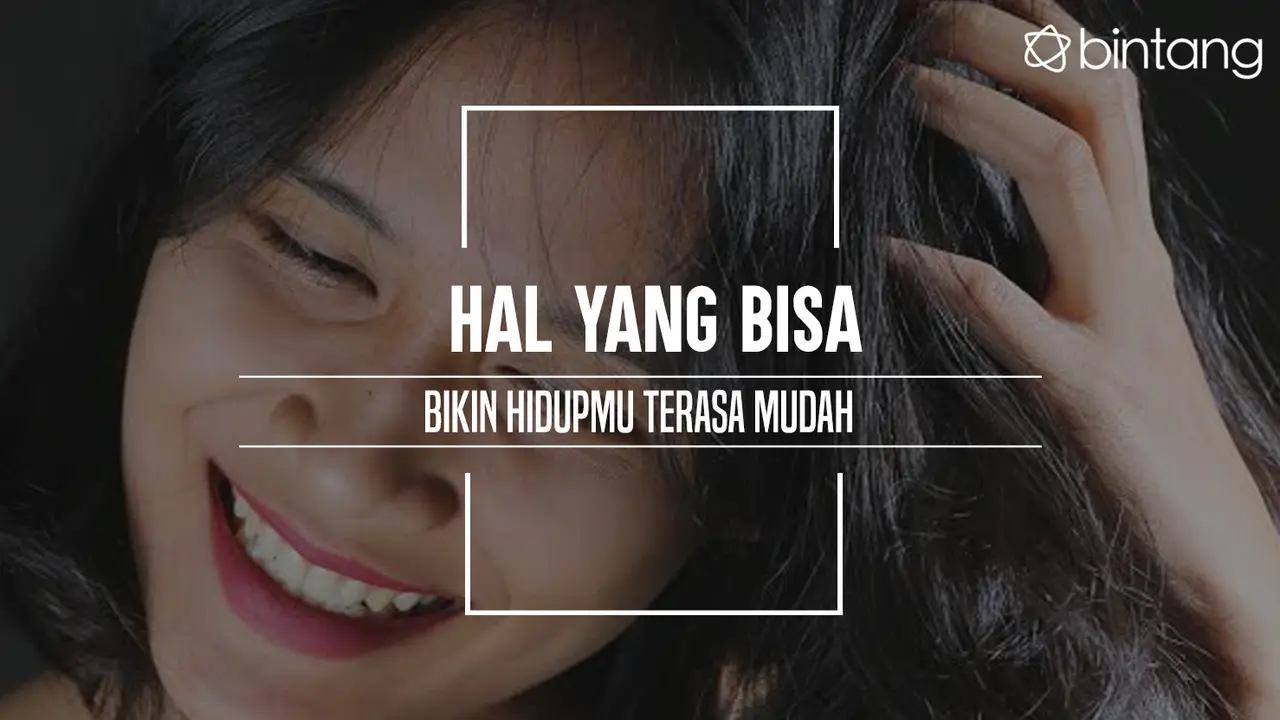 Ini yang bisa bikin hidupmu terasa mudah. (Foto: Adrian Putra, Model: Arieni Mayesha, Digital Imaging: M. Iqbal Nurfajri/Bintang.com)