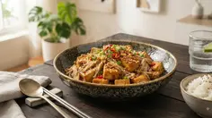 Resep Jamur Enoki Tofu Saus Tiram ala Resto yang Gurih