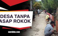 Ada desa di Indonesia yang melarang warganya merokok