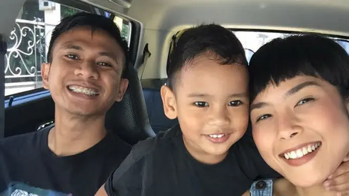 Dieyan-Marissa dan anak mereka, Gaia/Dok.Pribadi