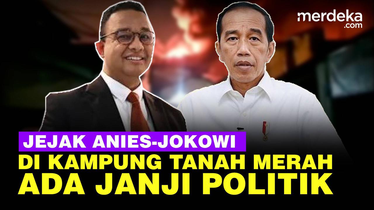 VIDEO: Janji Politik Anies & Jokowi di Lokasi Kebakaran Depo Plumpang