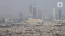 Pada Rabu (07/06) pukul 10.00 WIB, Indonesia masuk daftar 10 besar kota dengan polusi udara terburuk, dan menjadi negara di Asia Tenggara dengan tingkat polusi udara paling buruk. (Liputan6.com/Johan Tallo)