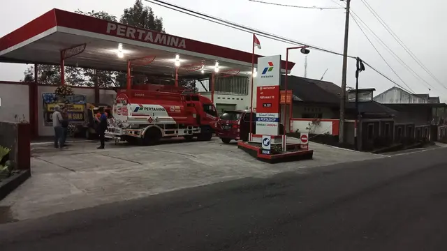 Salah satu Pertashop di Wonosobo (Urip Widodo)