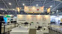 Kementerian Perindustrian bersama ASTTA memboyong industri drone Indonesia tampil ke Industrial Transformation ASIA-PACIFIC (ITAP) 2022 di Singapura. (Dok Kemenperin)