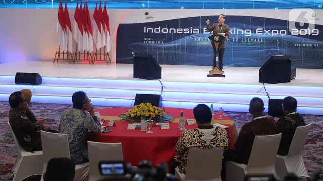Jokowi Buka Indonesia Banking Expo 2019