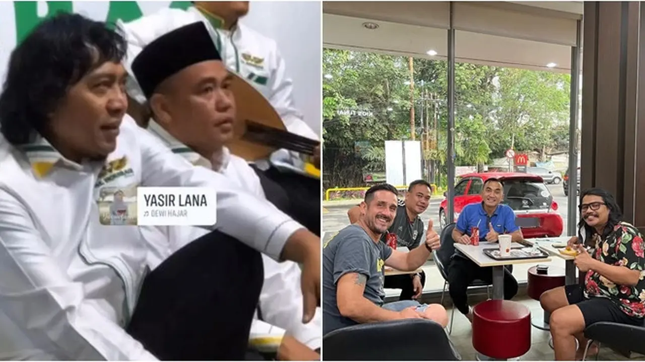 6 Potret Kenangan Taufik Lala Bareng Seleb Tanah Air, Meninggal Usai Bersepeda