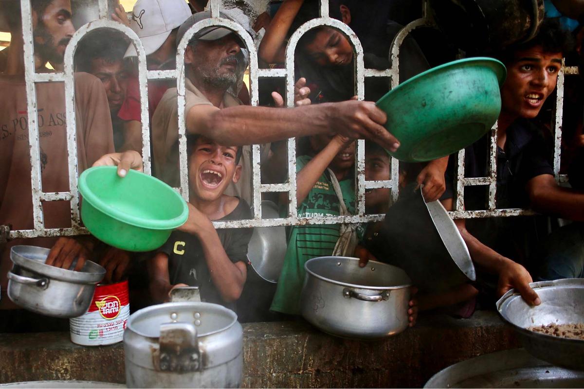 FOTO: Kelaparan Renggut Nyawa 21 Anak-Anak Gaza dalam 72 Jam Terakhir