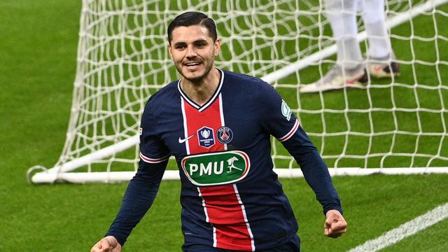 FOTO: PSG Pertahankan Gelar Coupe de France usai Kandaskan AS Monaco 2-0 - Mauro Icardi