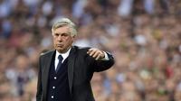 Pelatih Real Madrid Carlo Ancelotti (GERARD JULIEN / AFP)