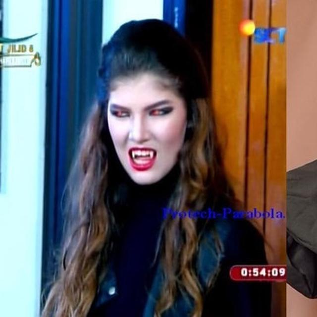 6 Gaya Berhijab Mikaila Patritz Ratu Vampir Di Sinetron Ggs Cantik Memesona Hot Liputan6 Com