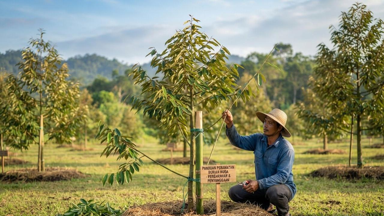Cara Merawat Pohon Durian Muda agar Cepat Tumbuh