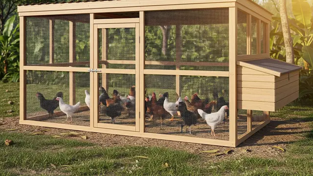 desain kandang ayam yang bikin ayam cepat bertelur