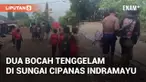 Dua bocah, Lintang (10) dan Myra (10), tenggelam di Sungai Cipanas, Desa Loyang, Cikedung, Indramayu. Kedua korban ditemukan dalam kondisi meninggal dunia setelah pencarian dilakukan