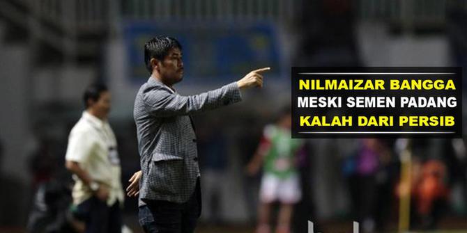 Nilmaizar Tetap Bangga Walau Semen Padang Kalah dari Persib Bandung