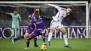 Juventus berhasil meraih kemenangan di kandang Fiorentina 1-0. Gol tunggal kemenangan Si Nyonya Tua dibuat oleh Fabio Miretti. (Massimo Paolone/LaPresse via AP)