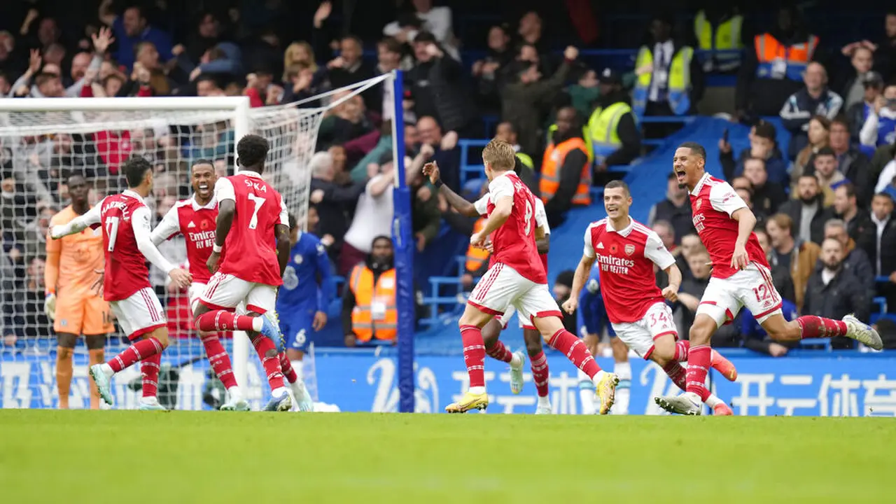 Foto: Arsenal Mantap di Puncak, Newcastle Tembus Tiga Besar Liga Inggris