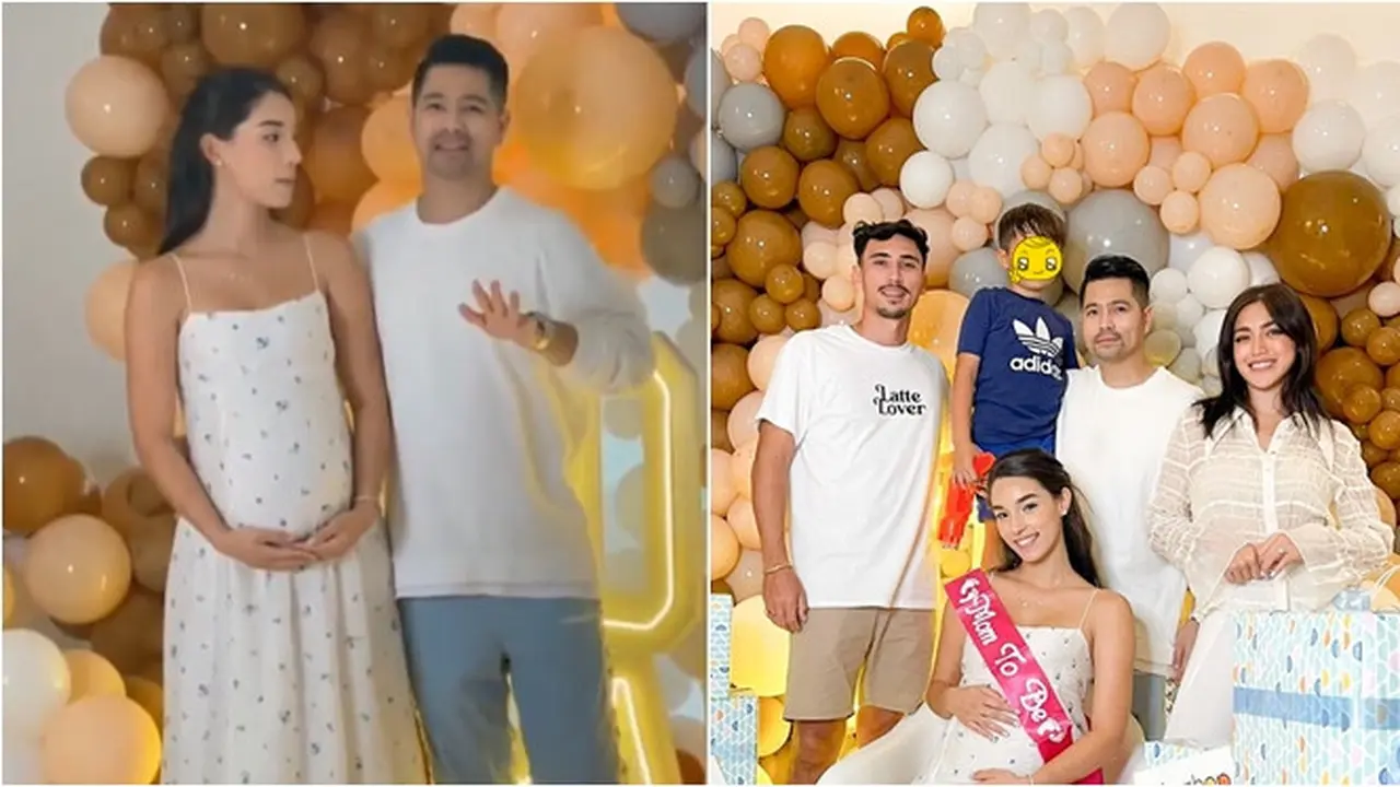 Ungkap Jenis Kelamin Anak, Ini 6 Momen Baby Shower Vanessa Lima