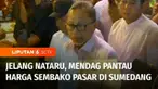 Jelang Natal dan Tahun Baru, Menteri Perdagangan Zulkifli Hasan memantau harga kebutuhan pokok di Sumedang, Jawa Barat. Harga cabai masih relatif mahal sehingga Mendag mendorong Pemkab Sumedang mensubsidi biaya transportasi agar harga cabai bisa turu...