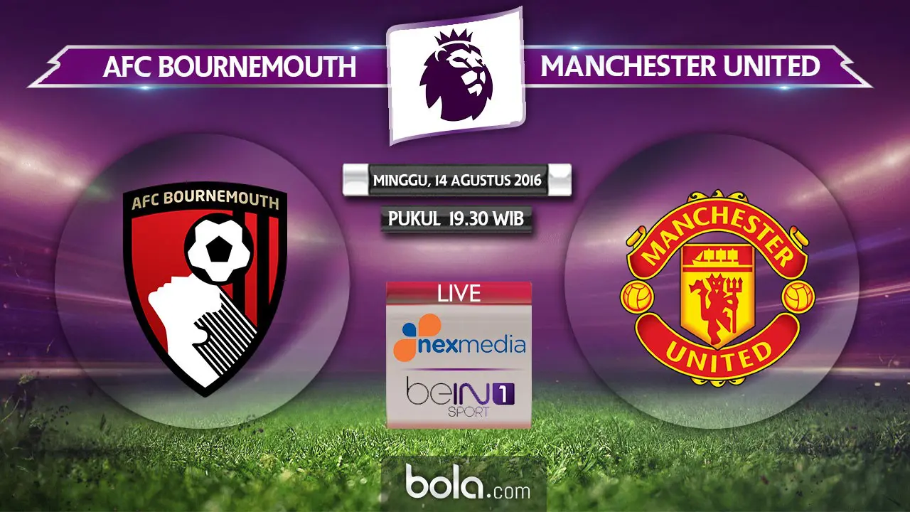 AFC Bournemouth Vs Manchester United (Bola.com/Adreanus Titus)