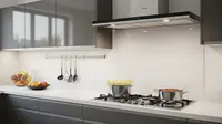 6 Material Backsplash Dapur Anti Minyak, Simak Tips Perawatan dan Pembersihannya