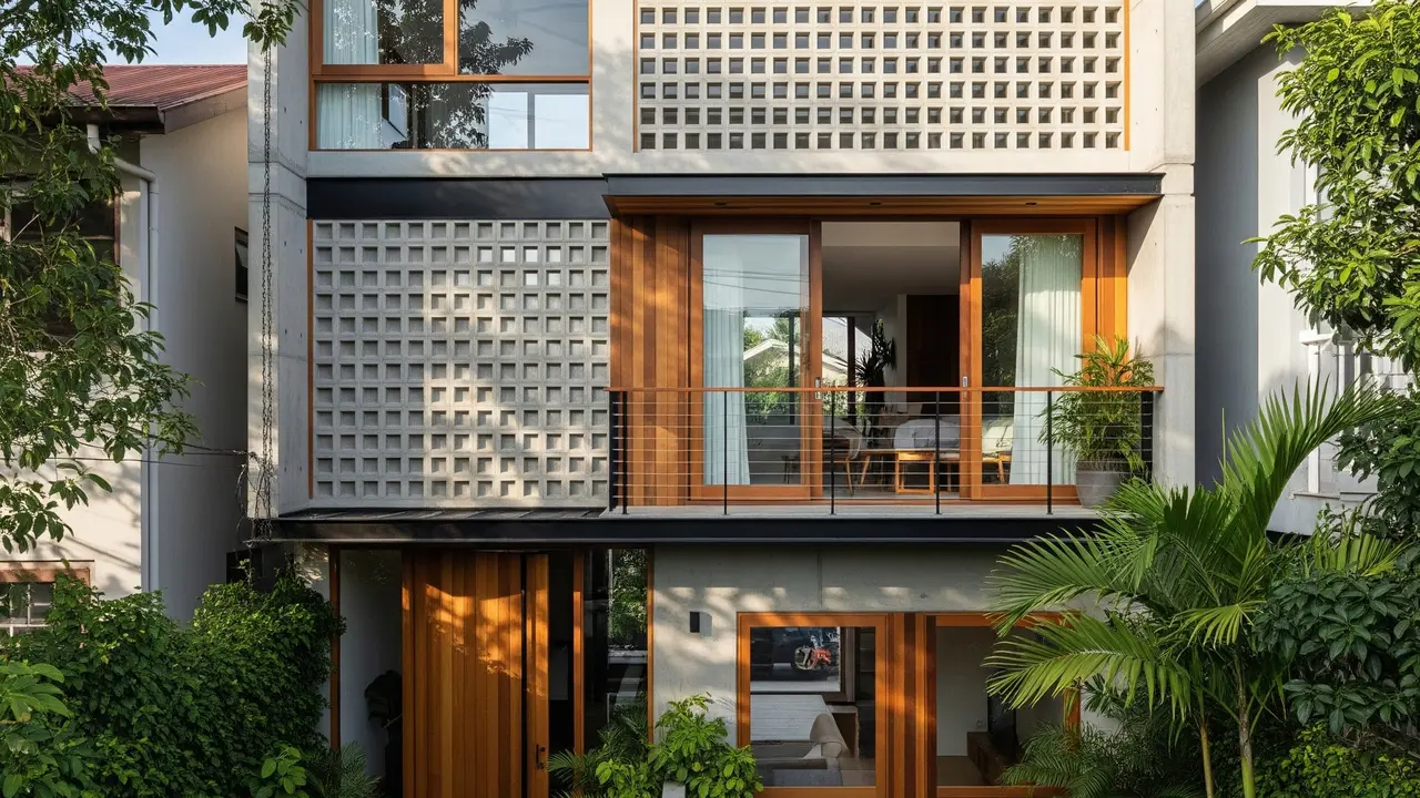 Desain Rumah Kecil 2 Lantai dengan Basement di Lahan Sempit