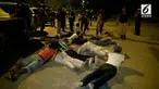 Tim Rajawali Polres Metro Jakarta Timur menggerebek perjudian di kawasan terminal Kampung Rambutan. 