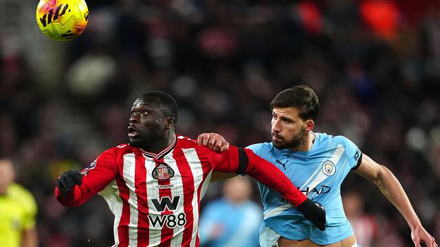 sunderland vs man city premier league