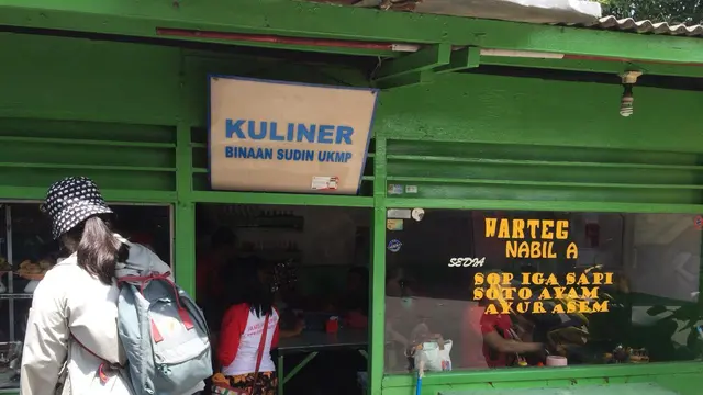 Warteg Nabila di Jakarta Utara