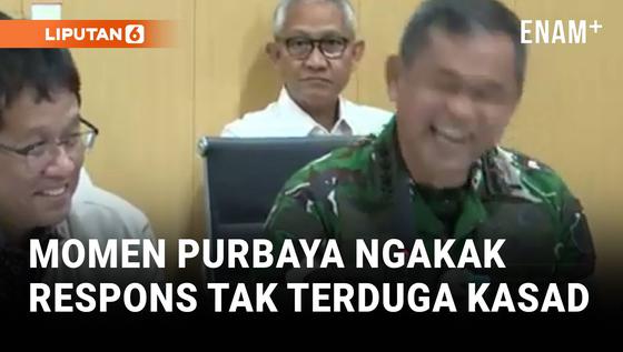 Momen Purbaya Sampai Ngakak Dengar Respons Tak Terduga Kasad Maruli Soal Utang