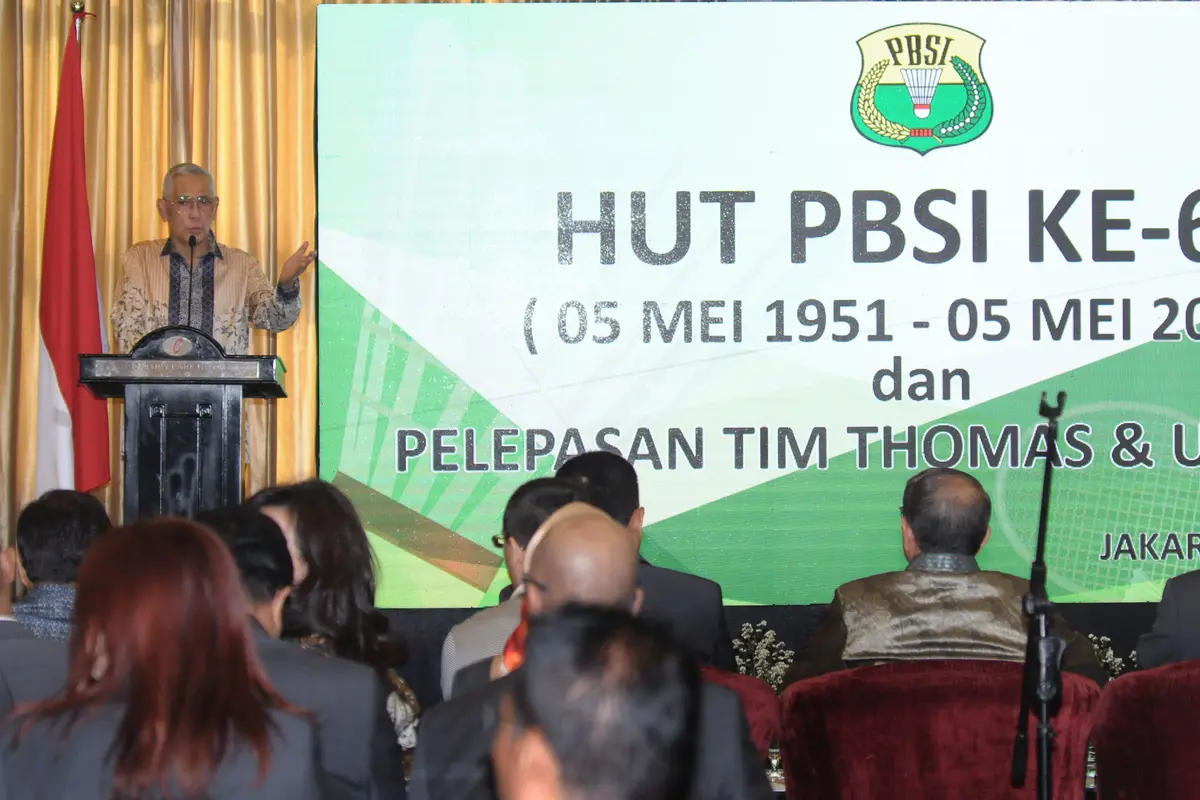 Peringati HUT ke-67, PBSI Lepas Tim Thomas-Uber Cup 2018