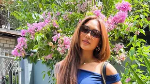 Marion Jola Rayakan Natal Bersama Keluarga dan Kekasih di Kupang. [@lalamarionmj]