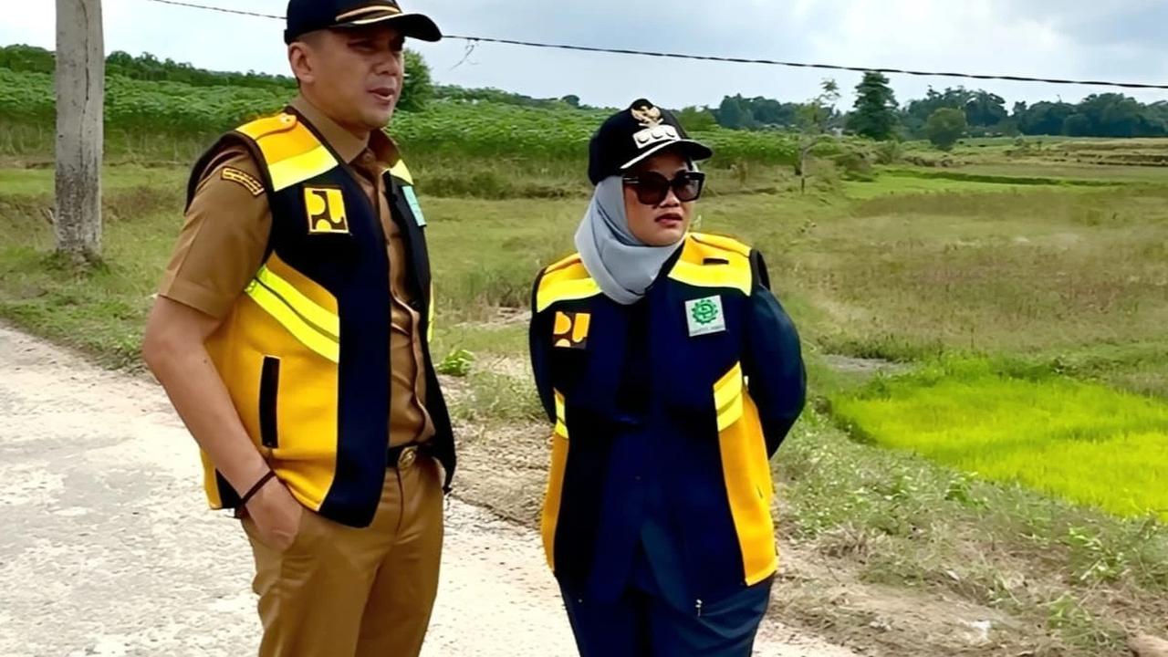 Perbaikan jalan lampung timur
