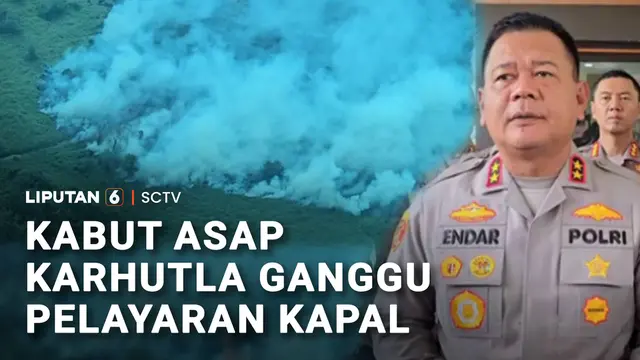 Kabut Asap Kebakaran Hutan Ganggu Pelayaran Nunukan Menuju Parepare