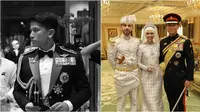 Pangeran Abdul Mateen di Royal Wedding Putri Kerajaan Brunei. (Sumber: Instagram/tmski)