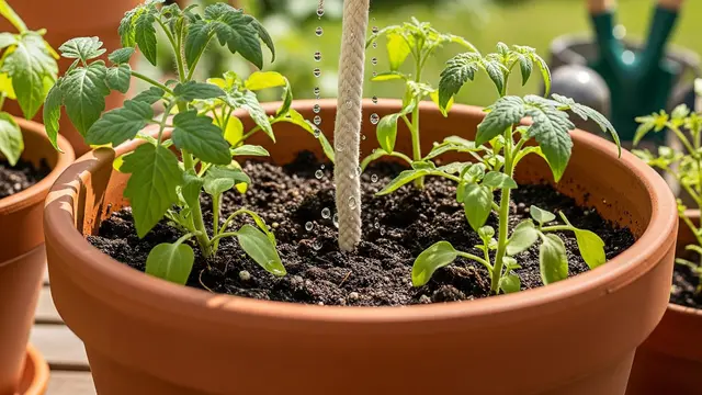 Desain Pengairan Otomatis untuk Tanaman Sayur Selama Ditinggal Mudik (AI)