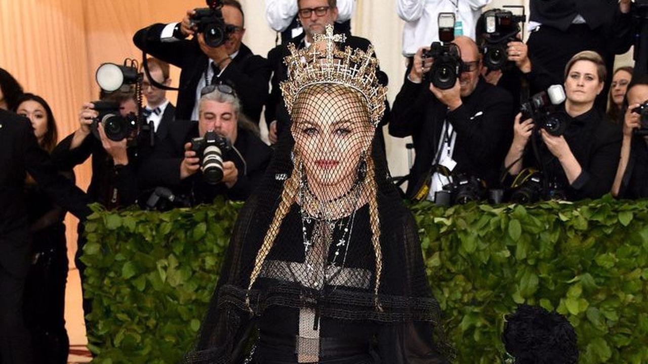 Potret Madonna di Met Gala 2018 (©Pinterest)