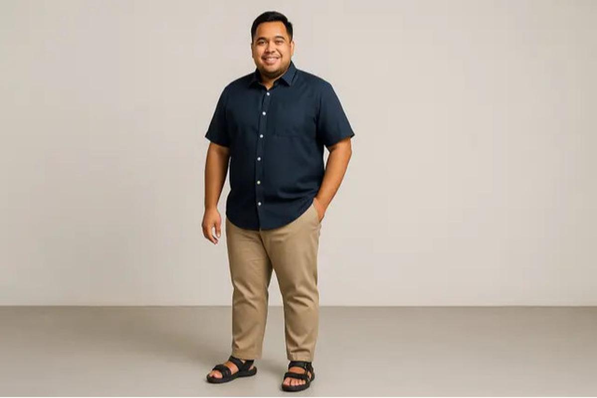 8 Ide Outfit yang Cocok untuk Pria Gemuk, Berat Badan Bukan Halangan untuk Tampil Stylish