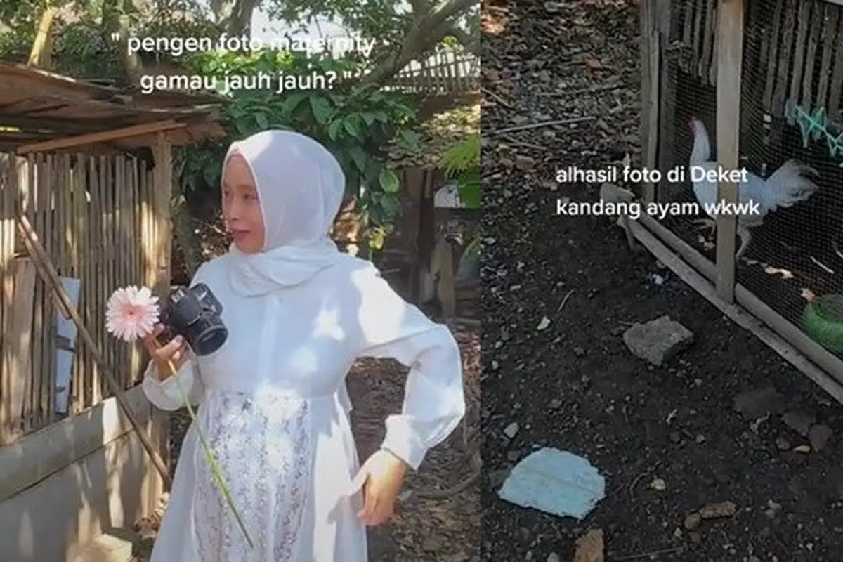 Wanita Ini Lakukan Maternity Shoot di Kandang Ayam, 6 Hasil Fotonya Bikin Takjub