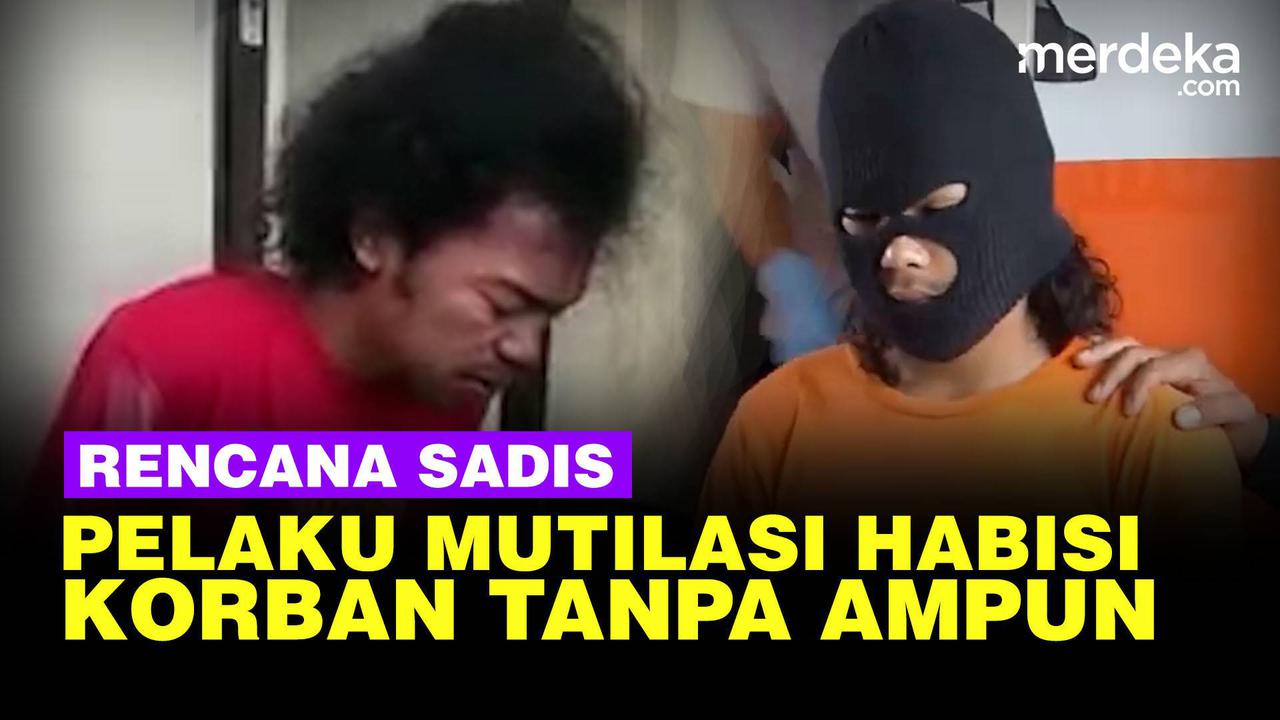 VIDEO: Pengakuan Sadis Pelaku Mutilasi Sleman, Masuk Kamar Langsung Gas Habisi Korban