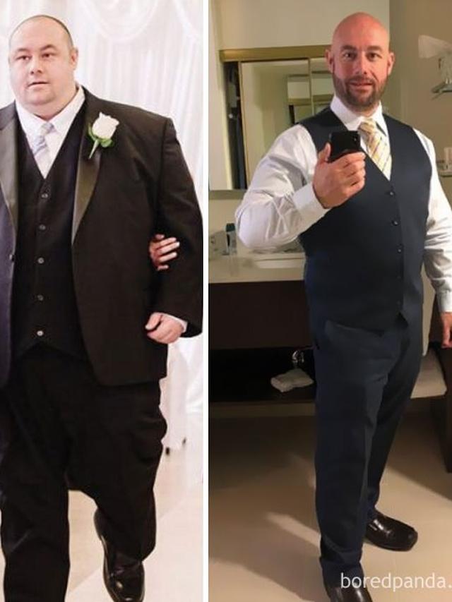 transformasi orang diet (foto: boredpanda)