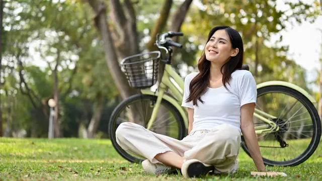wanita january ketenangan