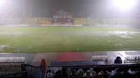 Stadion Haji Agus Salim Tergenang Air 